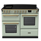 RANGEMASTER ESDLO110EIPMNT/AB1 Estel Deluxe 110cm Induction Range Cooker - Mint/Brass additional 1