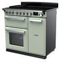 RANGEMASTER ESDL90EIPMNT/CM1 Estel Deluxe 90cm Induction Range Cooker - Mint with Chrome Trim additional 3