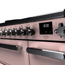RANGEMASTER ESDL90EIPPPK/CM1 Estel Deluxe 90cm Induction Range Cooker - Pale Pink with Chrome Trim additional 2