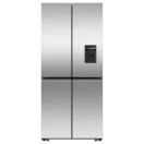 FISHER &amp; PAYKEL RF500QNUX1 79CM Plumbed American Fridge Freezer Stainless Steel additional 1