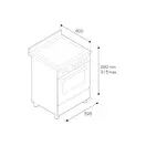 Bertazzoni Master 60cm Range Cooker Single Oven Induction Stainless Steel MAS64I1EXC additional 3