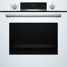 BOSCH HQA534BW3B 60cm Built-In Electric Single Oven - White additional 1