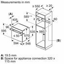 BOSCH HQA534BW3B 60cm Built-In Electric Single Oven - White additional 16