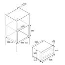 Bertazzoni F383MODMWSGNE Modern Series 38cm Shallow Depth Microwave Black additional 2