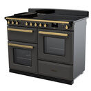 RANGEMASTER ESDLO110EIPSLT/AB1 Estel Deluxe 110 OC Induction - Slate with Antique Brass Trim additional 2