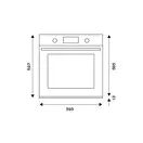 Bertazzoni F609HEREKTNE Heritage Series Temp Gauge 60cm Oven 9 Functions Matt Black additional 4