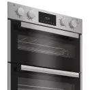 HOTPOINT DUH10DIX 60cm Built-Under Electric Double Oven - Inox additional 2