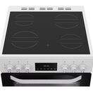HOTPOINT HDE6VDW 60cm Electric Double Oven Cooker - White additional 2