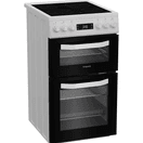 HOTPOINT HDE5VDCW 50cm Electric Double Oven Cooker - White additional 5