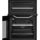 HOTPOINT HDE5VDCW 50cm Electric Double Oven Cooker - White additional 2