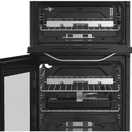 HOTPOINT HDG5GCX 50cm Gas Double Oven Cooker - Inox additional 3