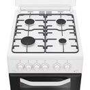 HOTPOINT HDG5GCW 50cm Gas Double Oven Cooker - White additional 3