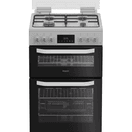 HOTPOINT HDG6GDCW 60cm Gas Double Oven Cooker - White additional 1