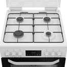 HOTPOINT HDG6GDCW 60cm Gas Double Oven Cooker - White additional 3