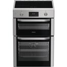 HOTPOINT HDE6IDC2X 60cm Electric Induction Double Cooker Inox additional 1