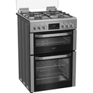 HOTPOINT HDG6GDCX 60cm Gas Double Oven Cooker - Inox additional 4