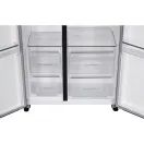 INDESIT INGF6441XP4UK NoFrost American Fridge Freezer - Brushed Steel additional 5