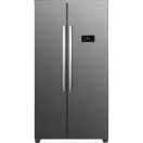 INDESIT INGF6441XP4UK NoFrost American Fridge Freezer - Brushed Steel additional 1