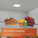 HOTPOINT H55R1112XUK 55cm Undercounter Larder Fridge - Silver additional 3