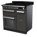 RANGEMASTER ESDL90EIPSLT/CM1 Estel DLX 90 Induction Range Cooker - Slate/Chrome additional 2