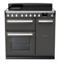 RANGEMASTER ESDL90EIPSLT/CM1 Estel DLX 90 Induction Range Cooker - Slate/Chrome additional 1
