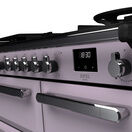 RANGEMASTER ESDL100DFPHTH/CM1 Estel Deluxe 100cm Dual Fuel Range Cooker - Heather/Chrome additional 2