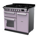RANGEMASTER ESDL100DFPHTH/CM1 Estel Deluxe 100cm Dual Fuel Range Cooker - Heather/Chrome additional 3