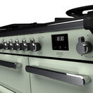 RANGEMASTER ESDL100DFPMNT/CM1 Estel Deluxe 100cm Dual Fuel Range Cooker - Mint/Chrome additional 2