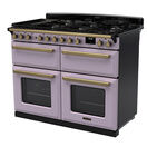 RANGEMASTER ESDLB110DFPHTH/AB1 Estel DLX 110 BC Dual Fuel Range Cooker- Heather/Brass additional 3