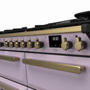 RANGEMASTER ESDLB110DFPHTH/AB1 Estel DLX 110 BC Dual Fuel Range Cooker- Heather/Brass additional 2