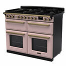 RANGEMASTER ESDLB110DFPPPK/AB1 Estel DLX 110 BC Dual Fuel - Pale Pink/Brass additional 2