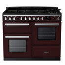RANGEMASTER ESDLO110DFPBOR/CM1 Estel DLX 110 OC Dual Fuel Range Cooker- Bordeaux/Chrome additional 1