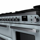 RANGEMASTER ESDLO110DFPMSB/CM1 Estel DLX 110 OC Dual Fuel Range Cooker - Misty Blue/Chrome additional 2