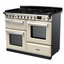 RANGEMASTER ESDLO110DFPPCR/CM1 Estel Deluxe 110cm OC Dual Fuel Range Cooker - Pale Cream/Chrome additional 2