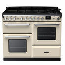 RANGEMASTER ESDLO110DFPPCR/CM1 Estel Deluxe 110cm OC Dual Fuel Range Cooker - Pale Cream/Chrome additional 1