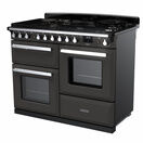 RANGEMASTER ESDLO110DFPSLT/CM1 Estel Deluxe 110cm OC Dual Fuel Range Cooker - Slate/Chrome additional 2