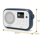 ROBERTS PLAY30WB DAB+/FM Portable Digital Radio White / Blue additional 7