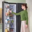 SAMSUNG RS70F64KEFEU 91cm Side by Side American Fridge Freezer - Black additional 9