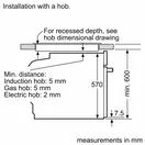 NEFF B2DCG7AK3B 59.4cm Built In Electric Single Oven - Black additional 9