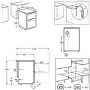 AEG CCX6530ACM 60cm Double Oven Electric Cooker with Ceramic Hob - Stainless Steel additional 10