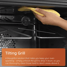 HOTPOINT HOM255CXUK Built-In 60cm Single Electric Oven - Stainless Steel additional 6