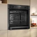 NEFF B6ACH7AG7B Built-In 60cm Slide and Hide Single Oven - Graphite additional 2