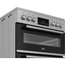 BEKO EDC6731S 60cm Electric Double Oven Cooker Ceramic Silver additional 3