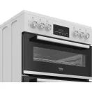 BEKO EDC6731W 60cm Electric Double Oven Cooker Ceramic White additional 3