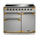 RANGEMASTER ELS100EISS/BE Elise Lux 100cm Induction Range - Stainless Steel with Black / Antique Brass Trim additional 1