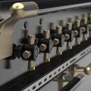 RANGEMASTER ELS110DFFGB/BE Elise Lux 110cm Dual Fuel Range - Black with Black / Antique Brass Trim additional 2