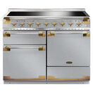 RANGEMASTER ELS110EISS/AB Elise Lux 110cm Induction Range - Stainless Steel with Antique Brass Trim additional 1