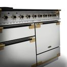 RANGEMASTER ELS110EISS/BE Elise Lux 110cm Induction Range - Stainless Steel with Black / Antique Brass Trim additional 3