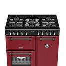STOVES 444412008 Richmond Deluxe 90cm Dual Fuel Range Cooker - Garnet Red additional 5