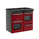 STOVES 444412020 Richmond Deluxe 100cm Dual Fuel Range Cooker - Garnet Red additional 3